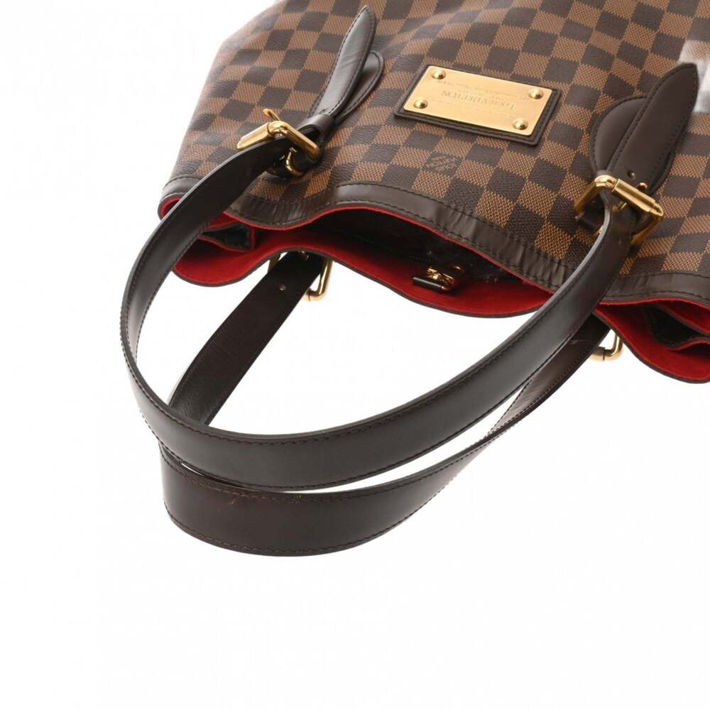 LOUIS VUITTON Brown Damier Canvas Tote Bag - Picture 4 of 11
